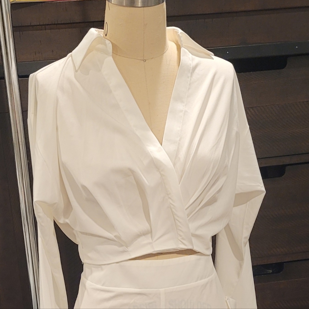 2 pc classy pants suit,